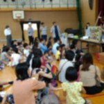 6/18 中津小学校でダンボールイベントでした。